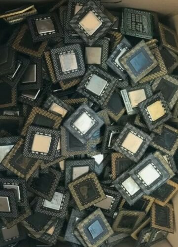Black Fiber CPU Scrap